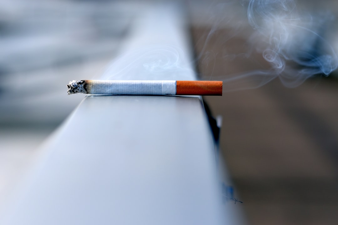 Photo Cigarette butt